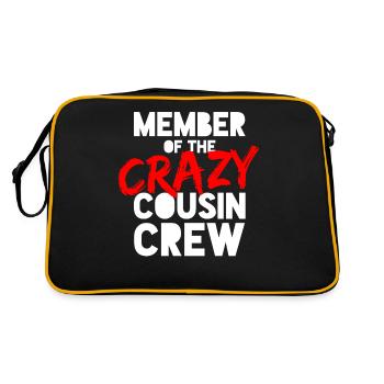 cousin - Sac Retro - noir/or - Dos