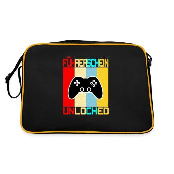 driver's license - Retro Bag - black/gold - Back