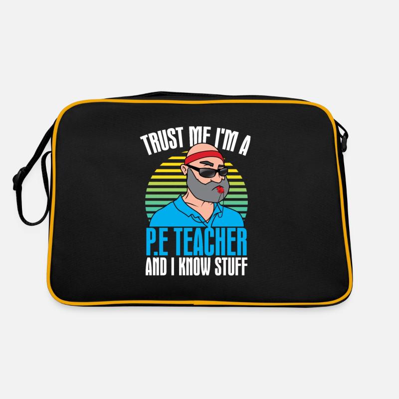 Education physique Professeur Education physique Sac Retro