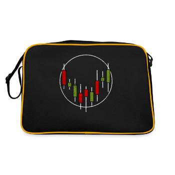 trade - Retro Bag - black/gold - Back