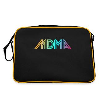 MDMA - Sac Retro - noir/or - Dos
