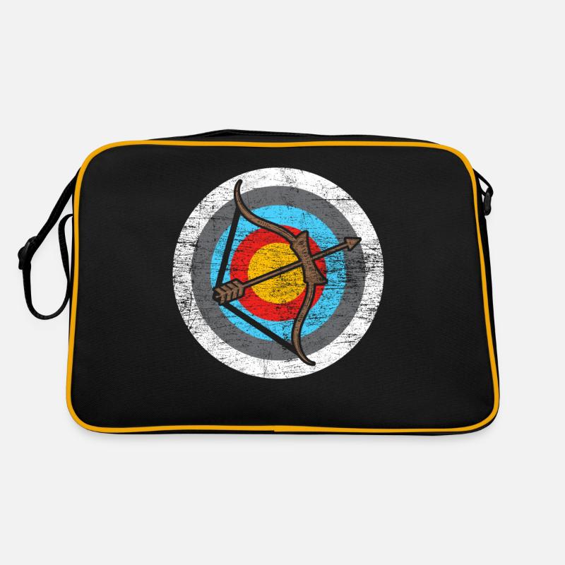 Bogenschießen Retro Tasche