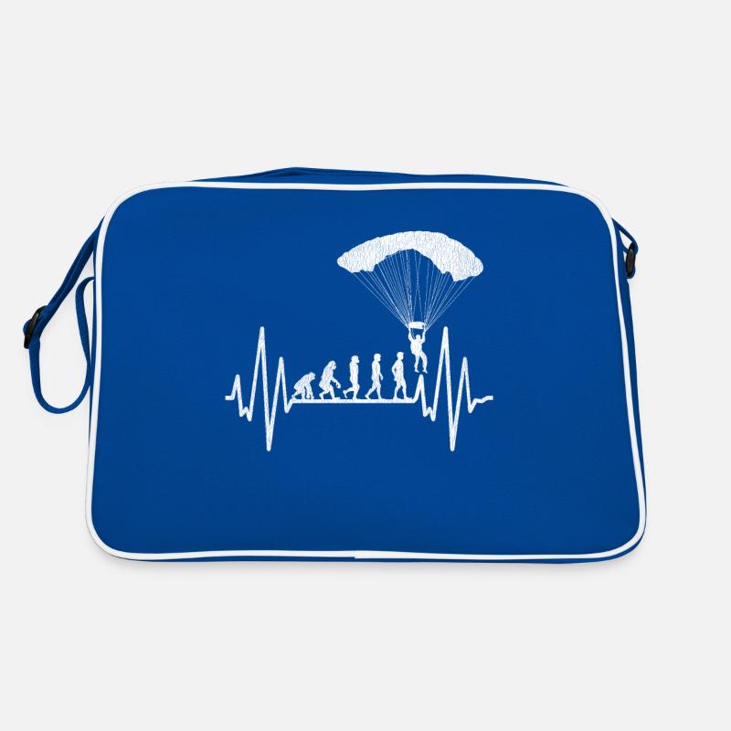 Fallschirm Herzschlag Paraglider Evolution Retro Tasche