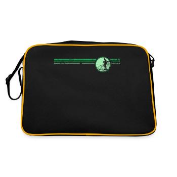 prospecteurs - Sac Retro - noir/or - Dos
