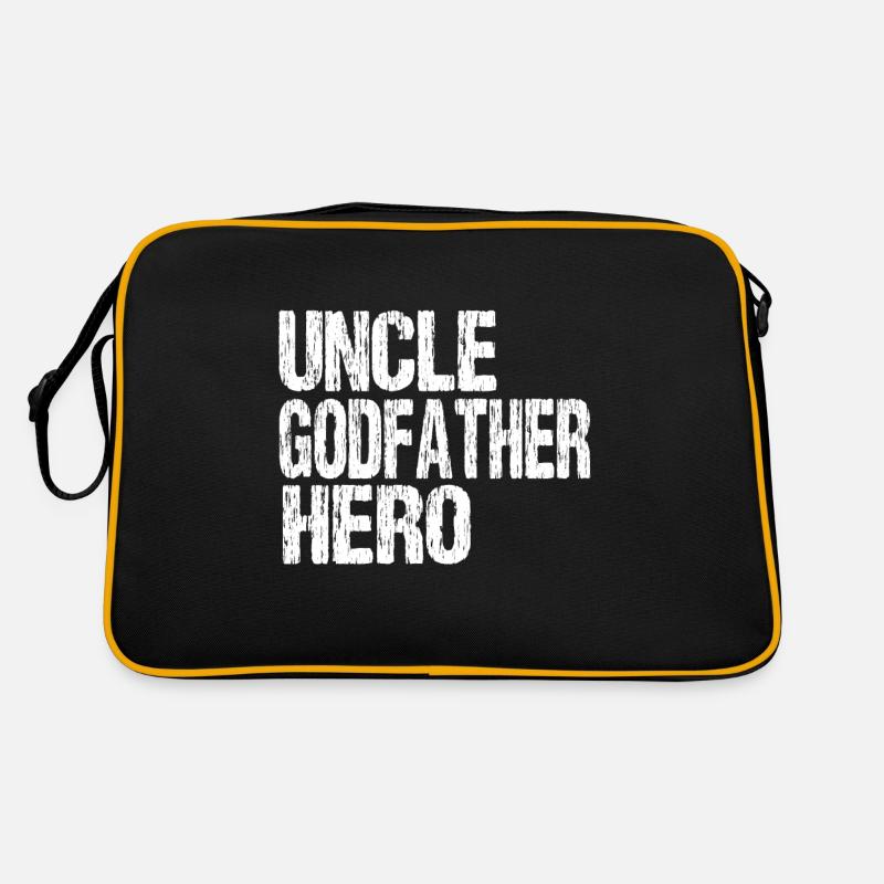Onkel Pate groß onkel Okel Geschenk Retro Tasche