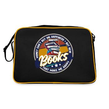Books bookworm bookworm - Retro Bag - black/gold - Back