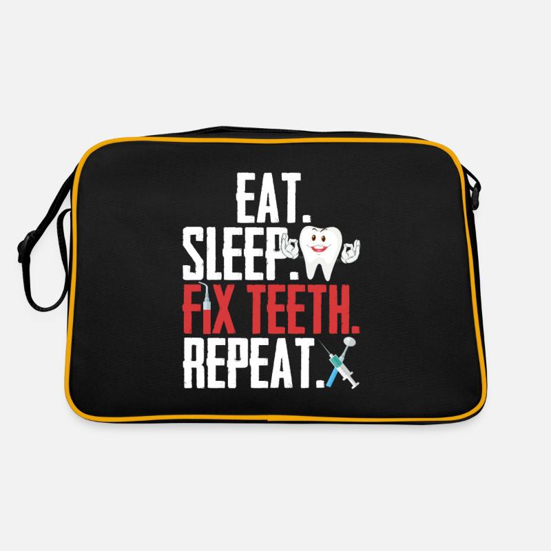 Dentistry dentist humor assistant Retro Bag