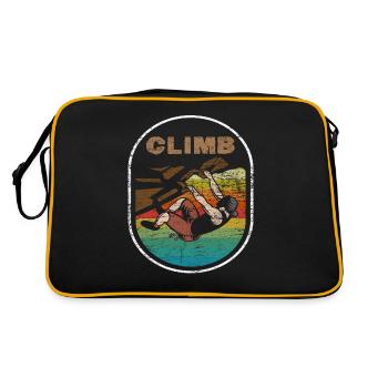 grimper - Sac Retro - noir/or - Dos