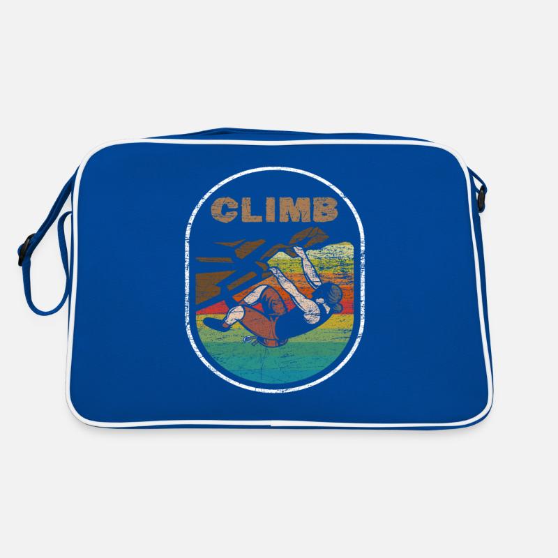 Klettern Retro Tasche
