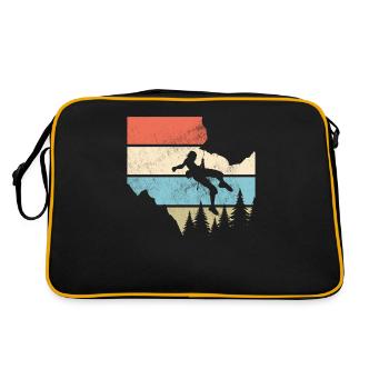 grimper - Sac Retro - noir/or - Dos