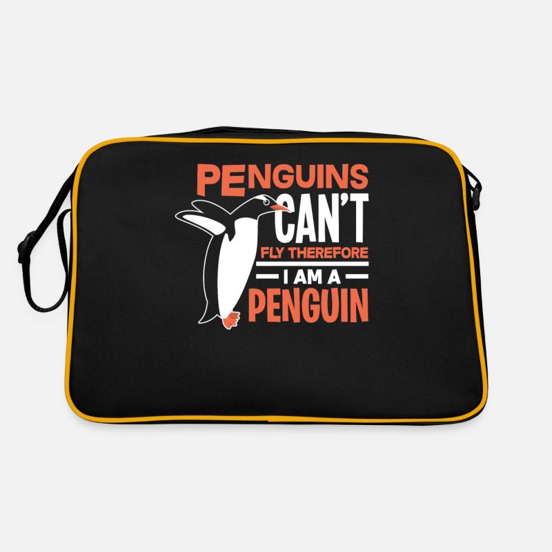 Pinguin Retro Tasche