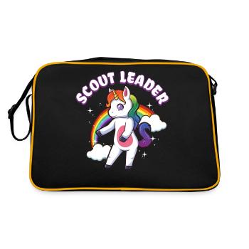 scoutisme - Sac Retro - noir/or - Dos