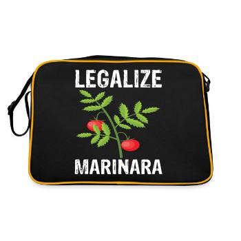 tomatoes - Retro Bag - black/gold - Back