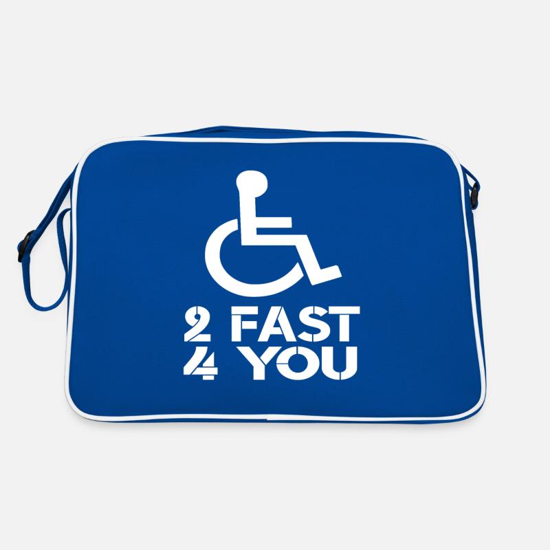 Rollstuhl Rollstuhlfahrer Behinderte Rollstühle Retro Tasche