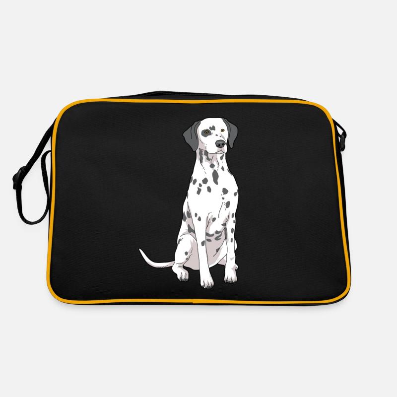 Dalmatiner Hund Retro Tasche