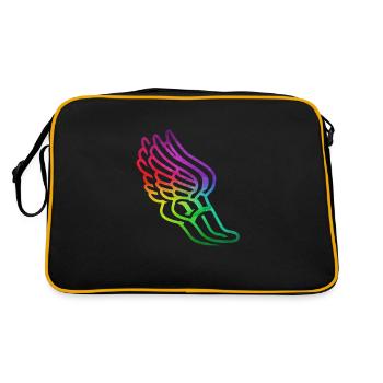 athletics - Retro Bag - black/gold - Back