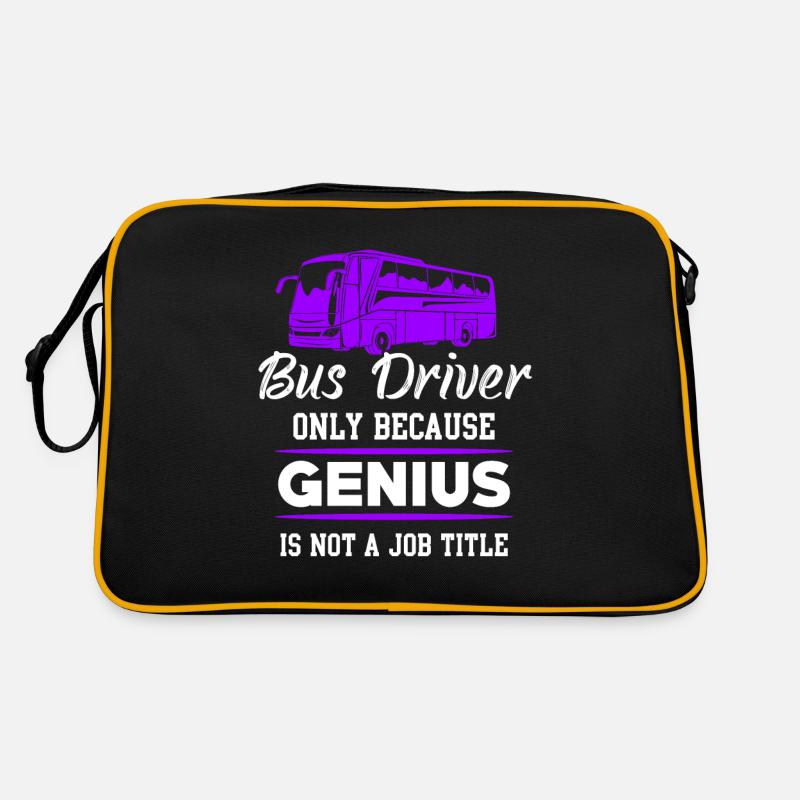 Busfahrer Retro Tasche