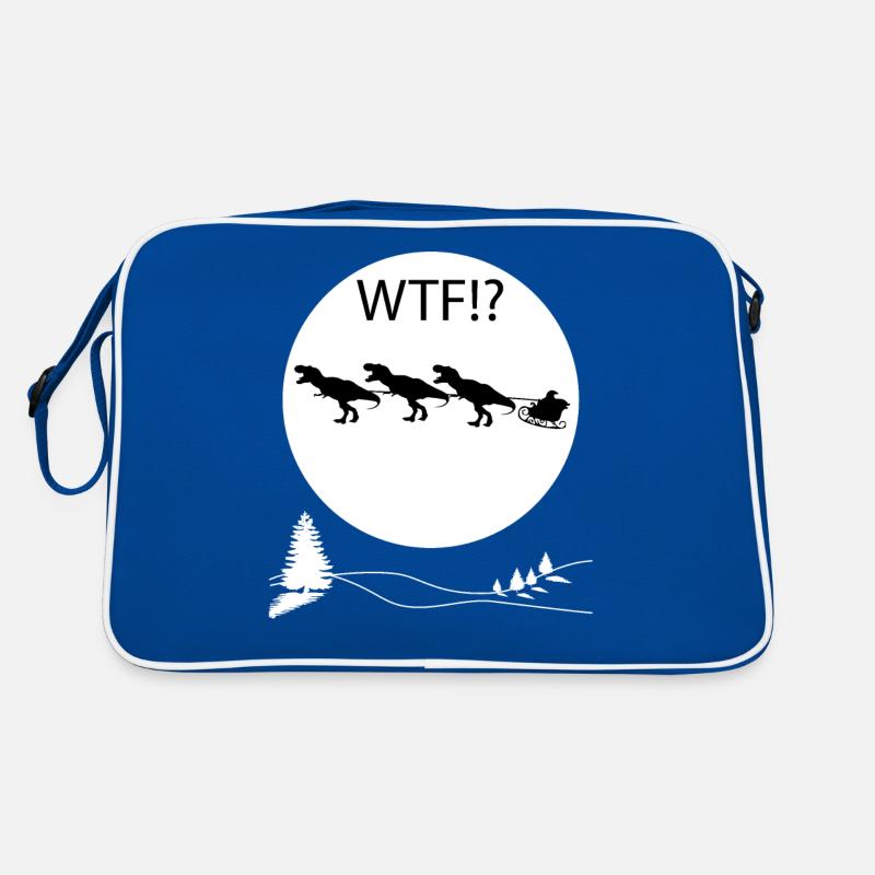 Cadeau de noël drôle dames hommes enfants Sac Retro
