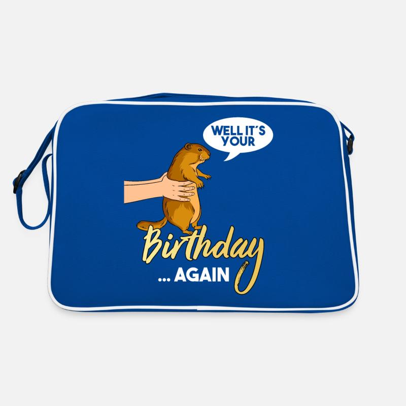 Marmotte cadeau d’anniversaire Sac Retro