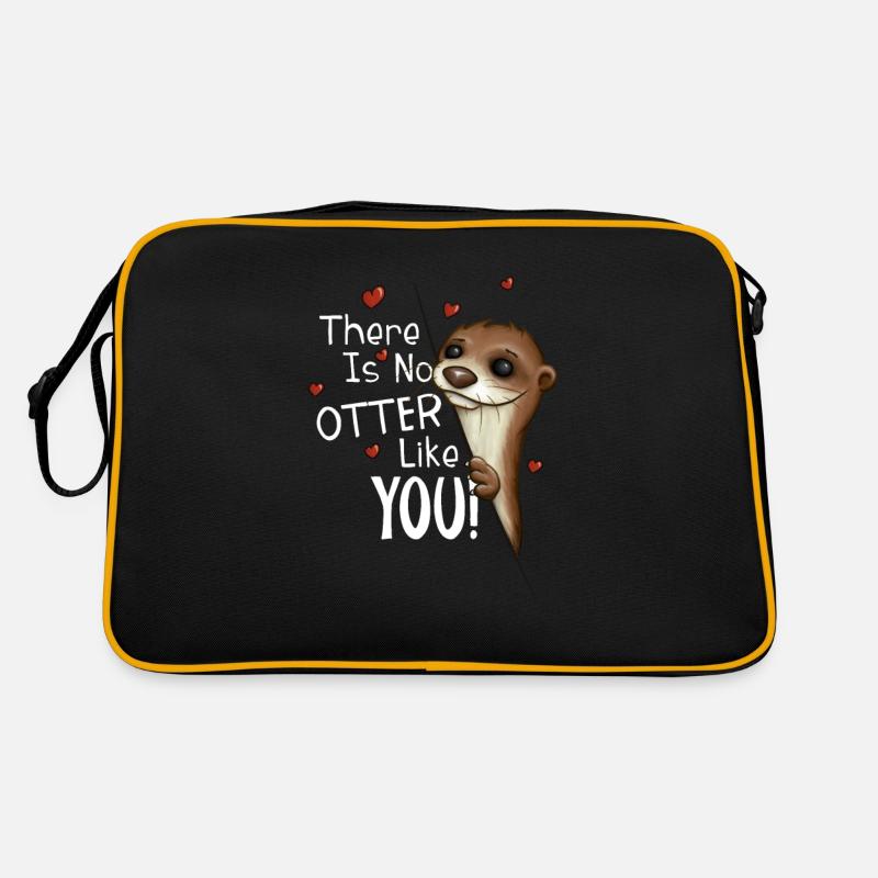 There Is No Otter Like You Valentinstag Otter Spaß Retro Tasche