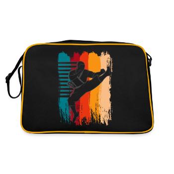 karate - Retro Bag - black/gold - Back
