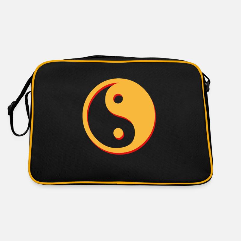 Ying Yang Retro Tasche