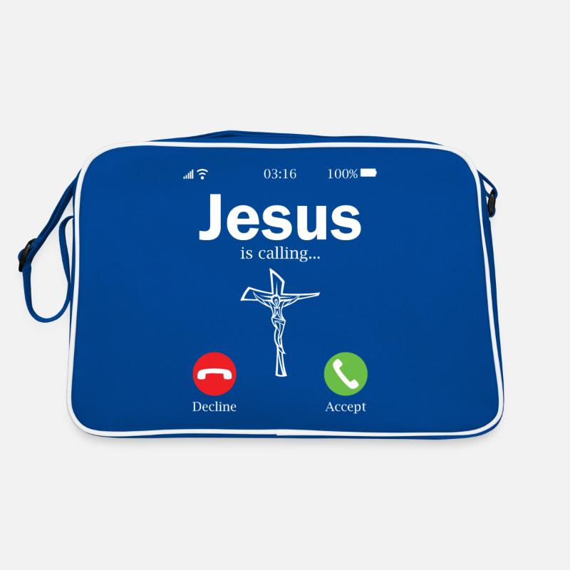 Jesues Jesus Christus Christen Retro Tasche