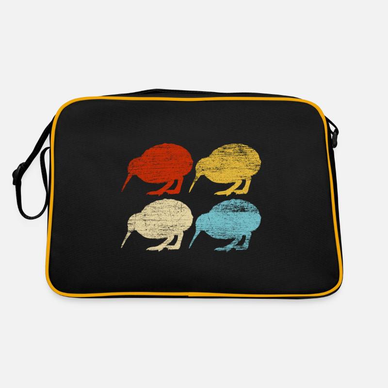 Kiwi rétro Nouvelle-Zélande Sac Retro