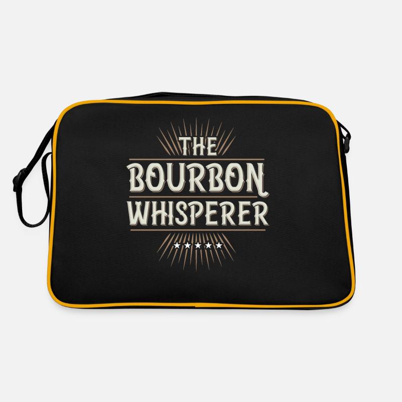 Bourbon-Flüsterer Retro Tasche
