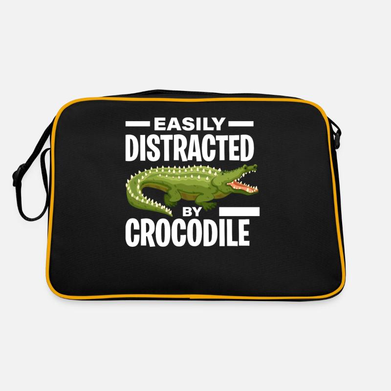 crocodile Sac Retro