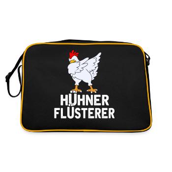 Chicken Chicken Whisperer - Retro Bag - black/gold - Back