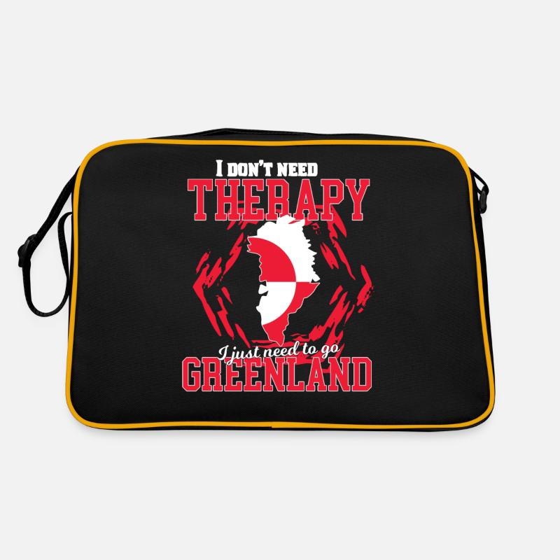 I don't need therapy - Greenland Retro Bag