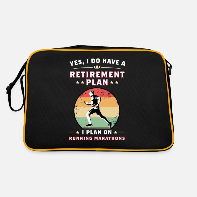 Marathon Gift for the Marathon Runner. Yes, I Do Retro Bag