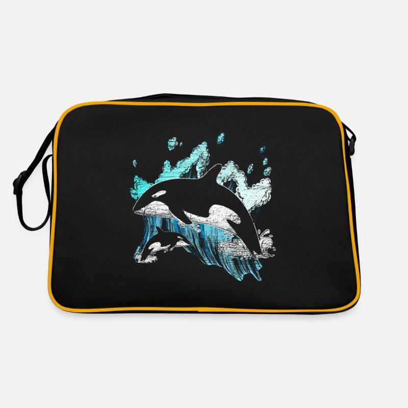 Killerwal Geschenk Retro Tasche
