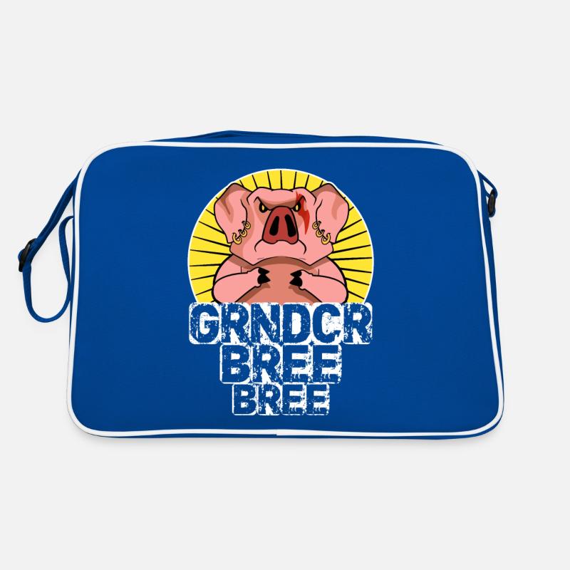Grindcore Pig Squeal Bree Grunzen Konzert Geschenk Retro Tasche