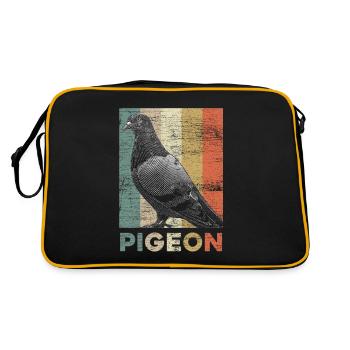 Dove - Retro Bag - black/gold - Back