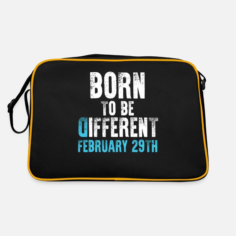Born to be different - February 29th Retro Tasche