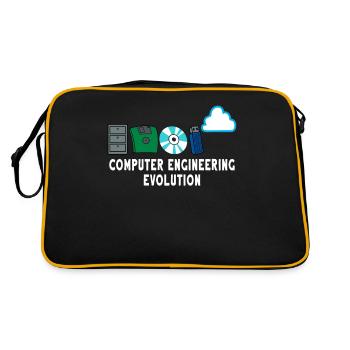 Programmer code informatics software developer - Retro Bag - black/gold - Back