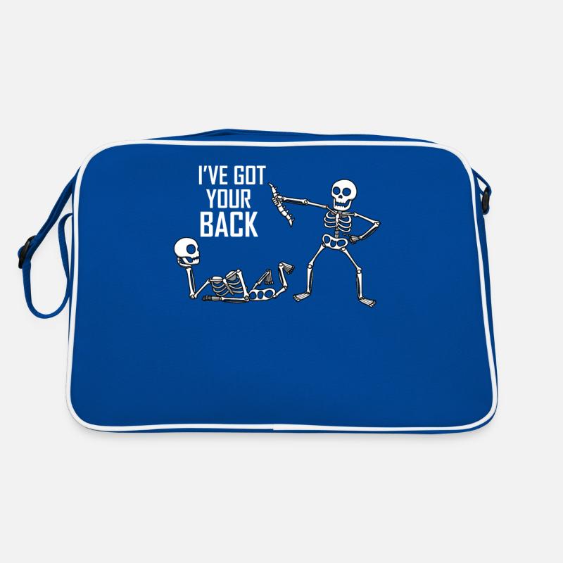 Got Your Back Spine Skeleton Back Gift Retro Bag