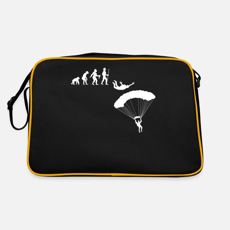 Parachutisme parachutisme - Sac Retro - noir/or