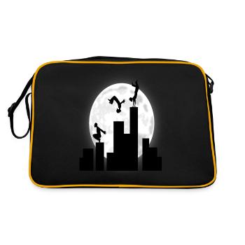 Parkour - Sac Retro - noir/or - Dos