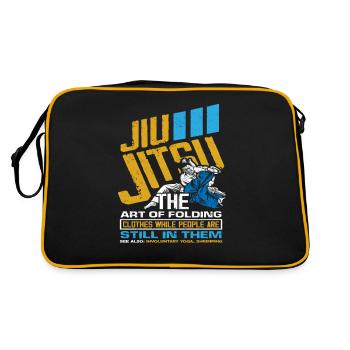 Jiu Jitsu - Retro Bag - black/gold - Back