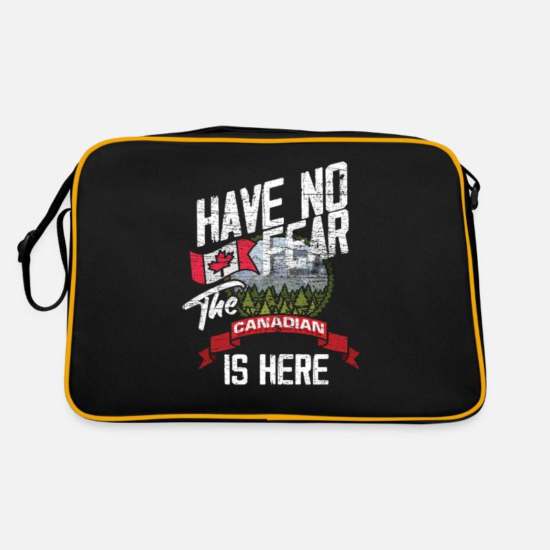 Kanada Angst Retro Tasche