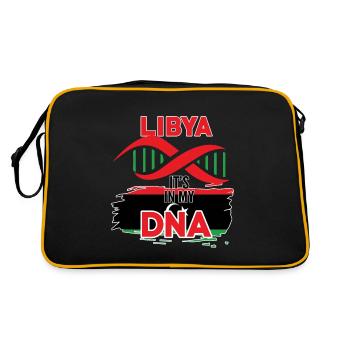 libya is in my DNA - Retro Bag - black/gold - Back