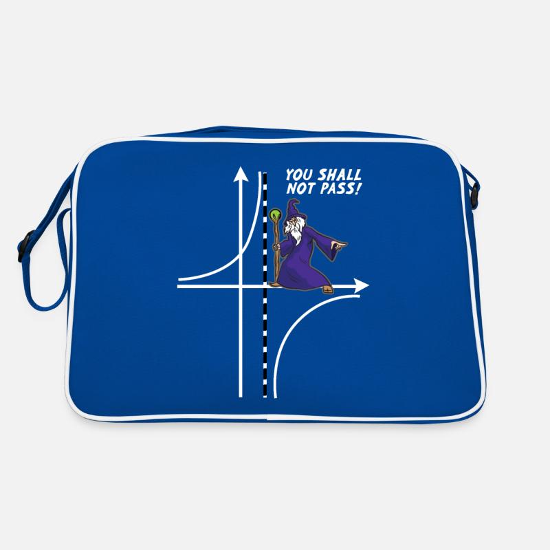 13 YOU SHALL NOT PASS Math Parable Retro Bag