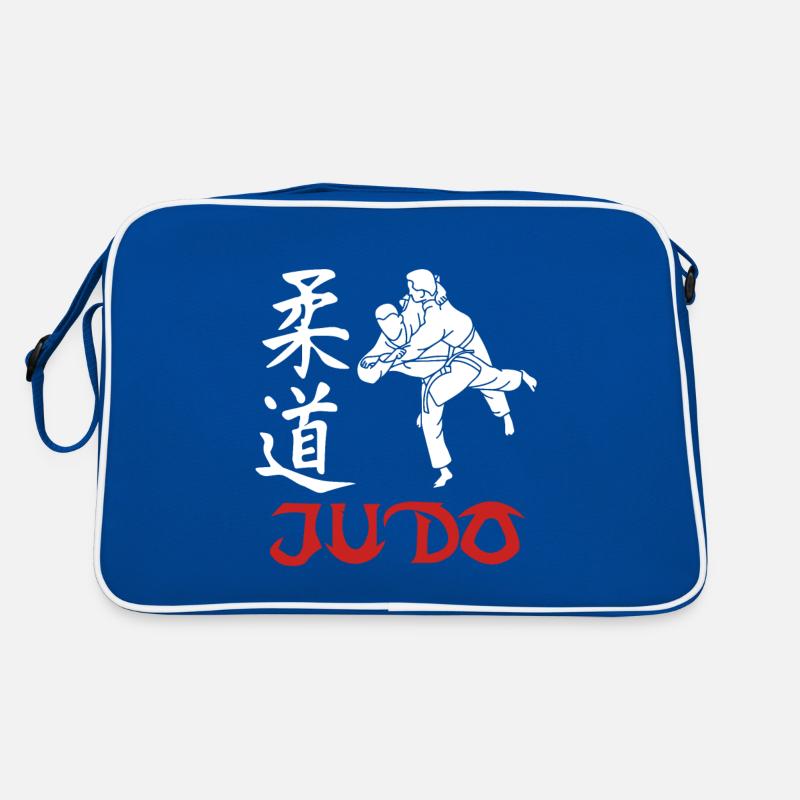 Judo-Kampfkunst Retro Tasche
