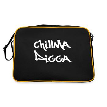 Chill Mal Digga - Retro Bag - black/gold - Back