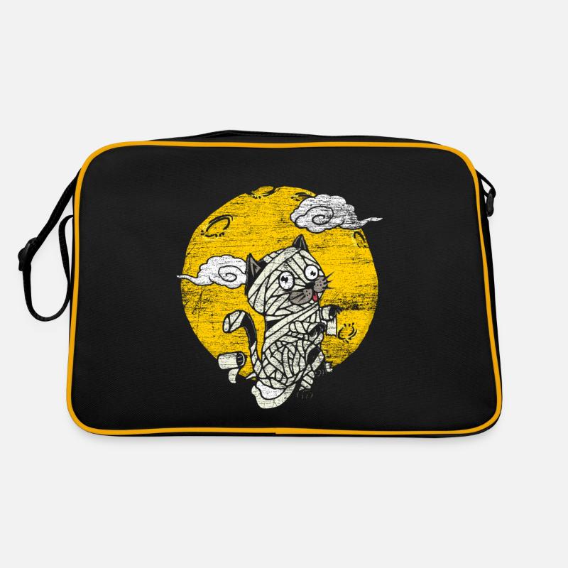 Katze Mumie Retro Tasche