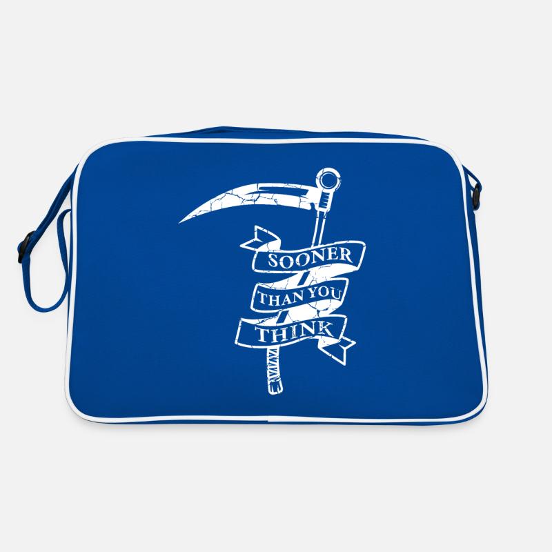 Grim Reaper Scythe Grim Reaper fan gift Retro Bag