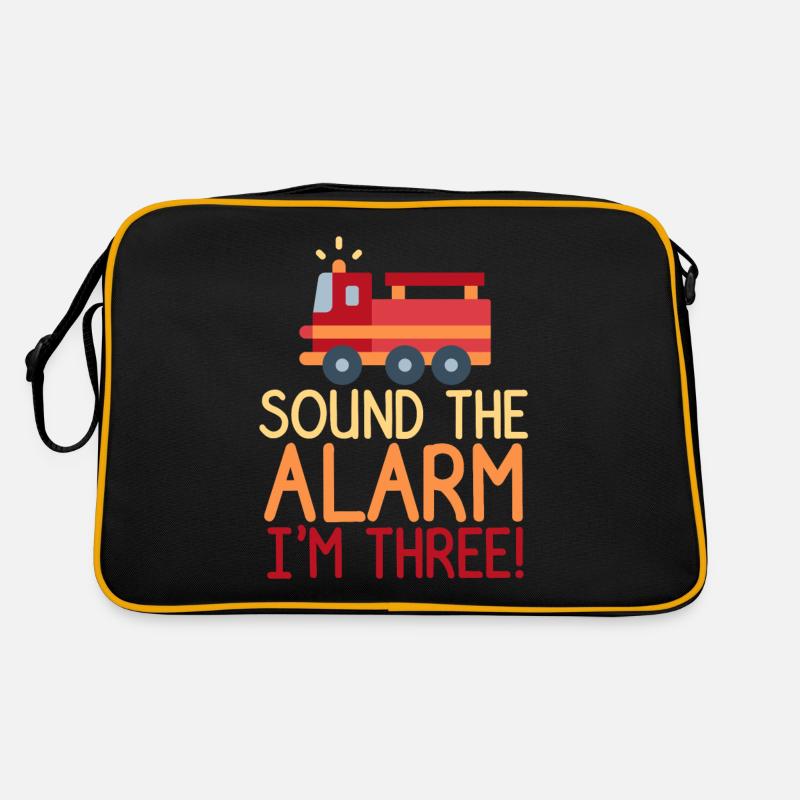 3rd Birthday Young Fire Brigade Retro Bag